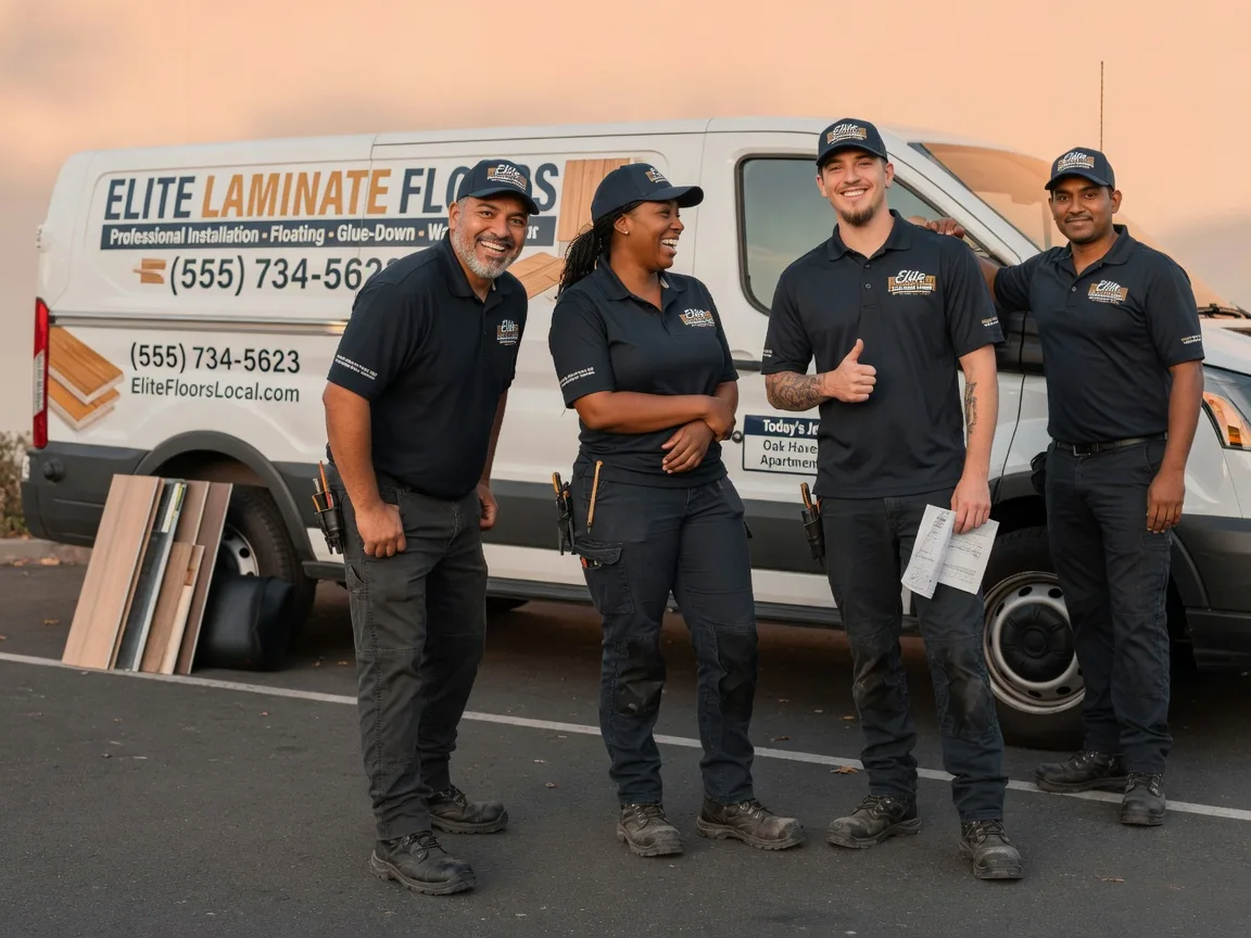 Laminate flooring installation company in Wales, ND